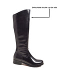 Venice 3-in-1 Stylish Leather Dress Boots with Versatile Looks and Exceptional Comfort