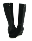 Ronit Extra Slim Wedge Boots: Stylish and Comfortable Leather Boots with Buckle for Everyday Wear