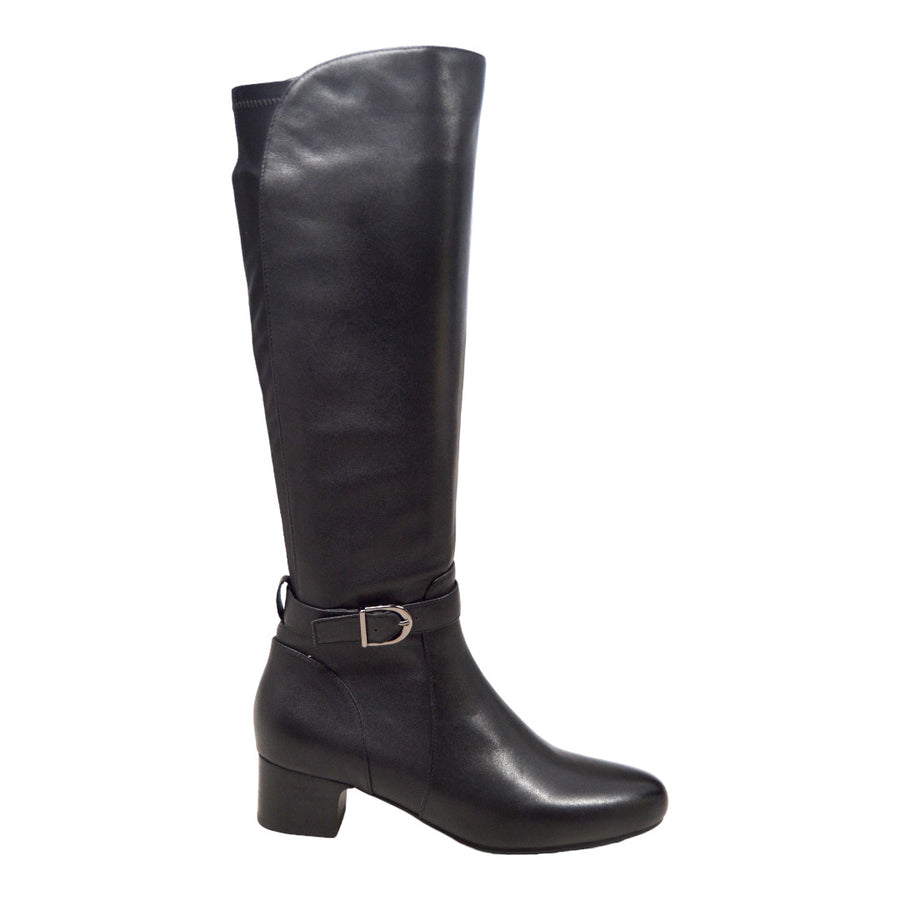 Valencia 2 SoleMani Slim Calf Boot with Detachable ankle Strap