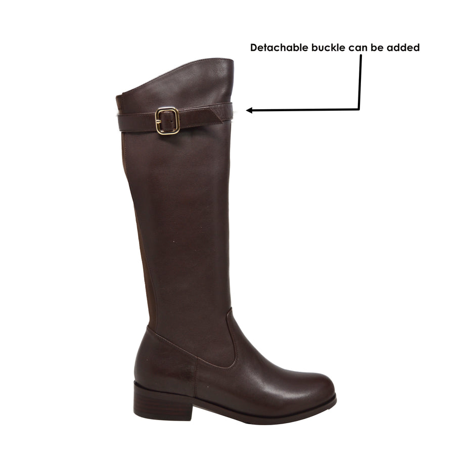 Venice 3-in-1 Stylish Leather Dress Boots with Versatile Looks and Exceptional Comfort