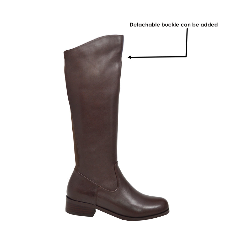 Venice 3-in-1 Stylish Leather Dress Boots with Versatile Looks and Exceptional Comfort