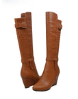 Tally Wedge Boots - Stylish Quilted Design for Everyday Wear and Nights Out