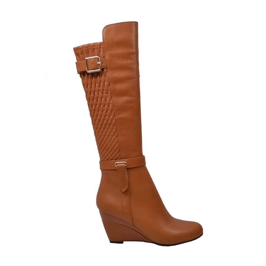 Tally Wedge Boots - Stylish Quilted Design for Everyday Wear and Nights Out