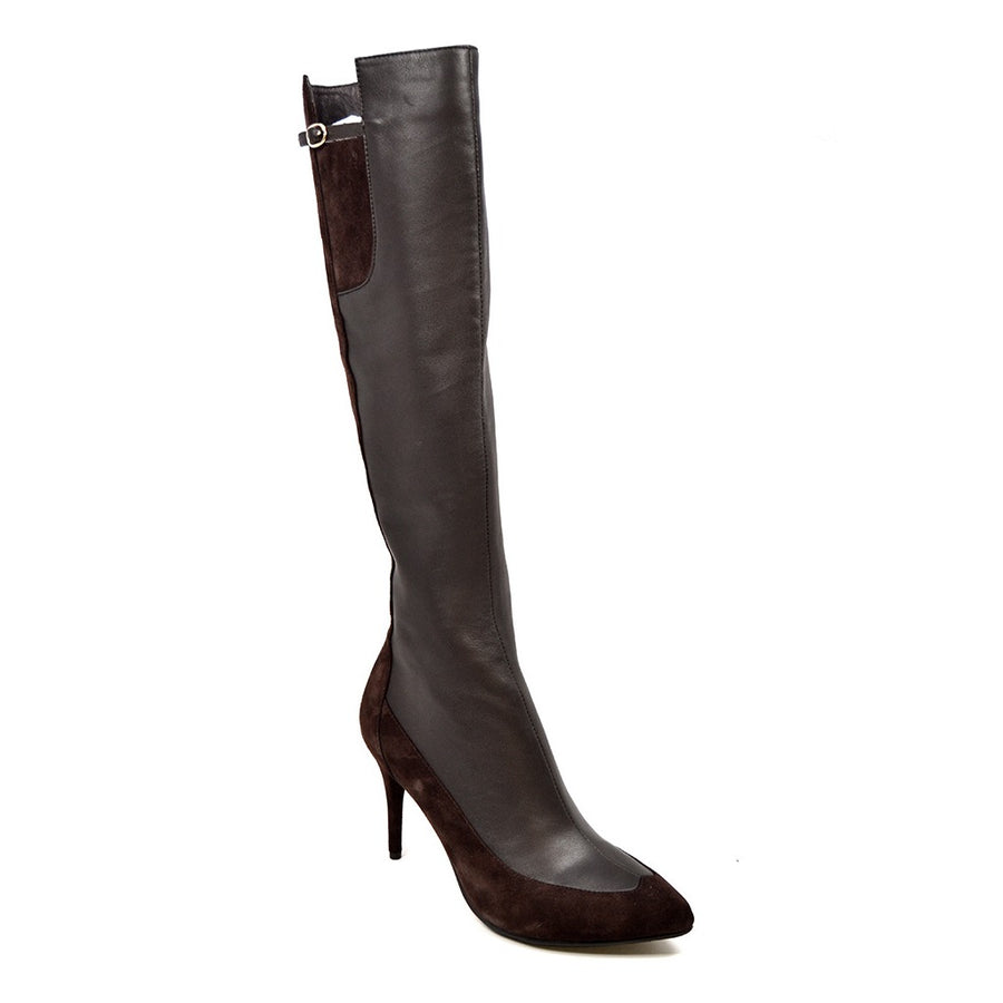 Aviva Dress Boots - Stylish Leather Boots for Versatile Outfit Options