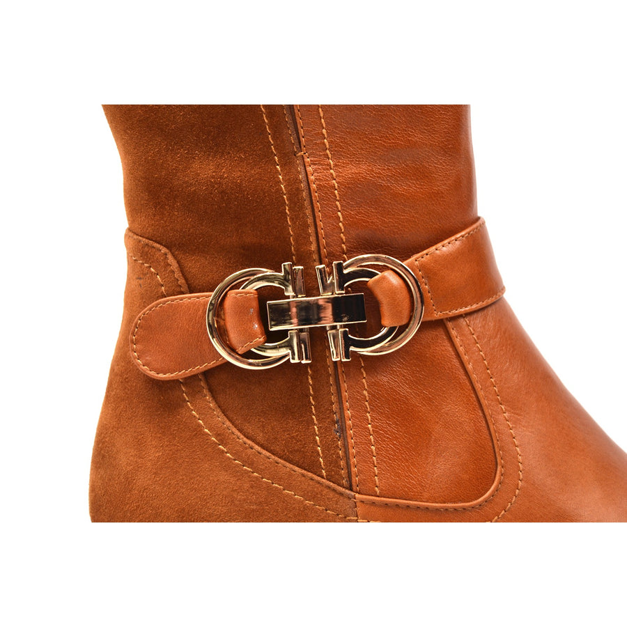 SoleMani Valentino Leather Boot for Slim Calves - Stylish and Comfortable