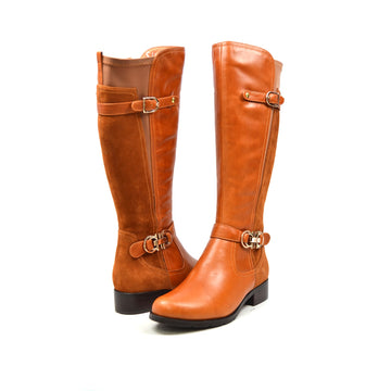 SoleMani Valentino Leather Boot for Slim Calves - Stylish and Comfortable