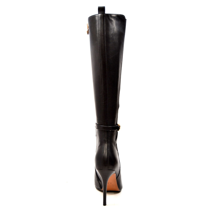 Noosh Leather Heel Dress Boots - Stylish and Versatile