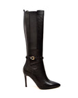 Noosh Leather Heel Dress Boots - Stylish and Versatile