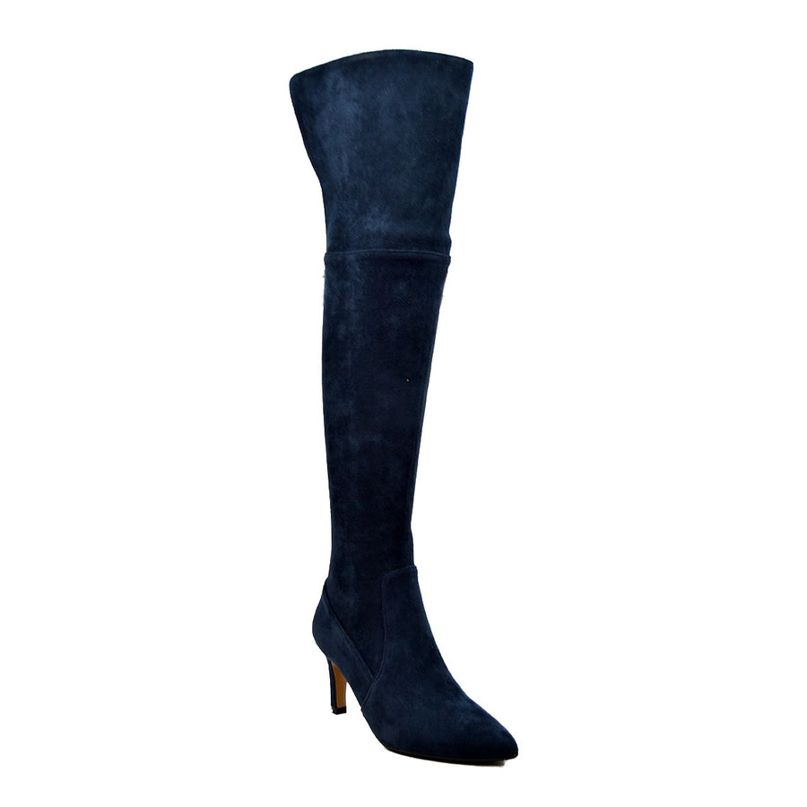 Stella Suede Over-The-Knee High Heel Boots - Stylish and Comfortable