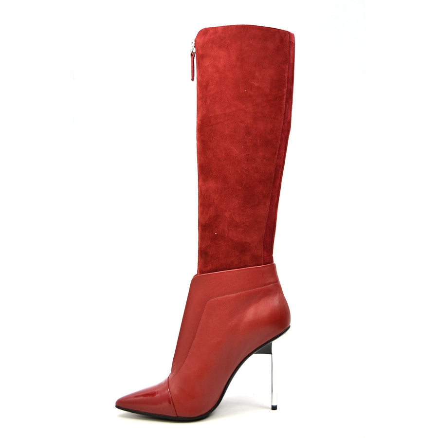 French Extra Slim Dress Boots by Solemani