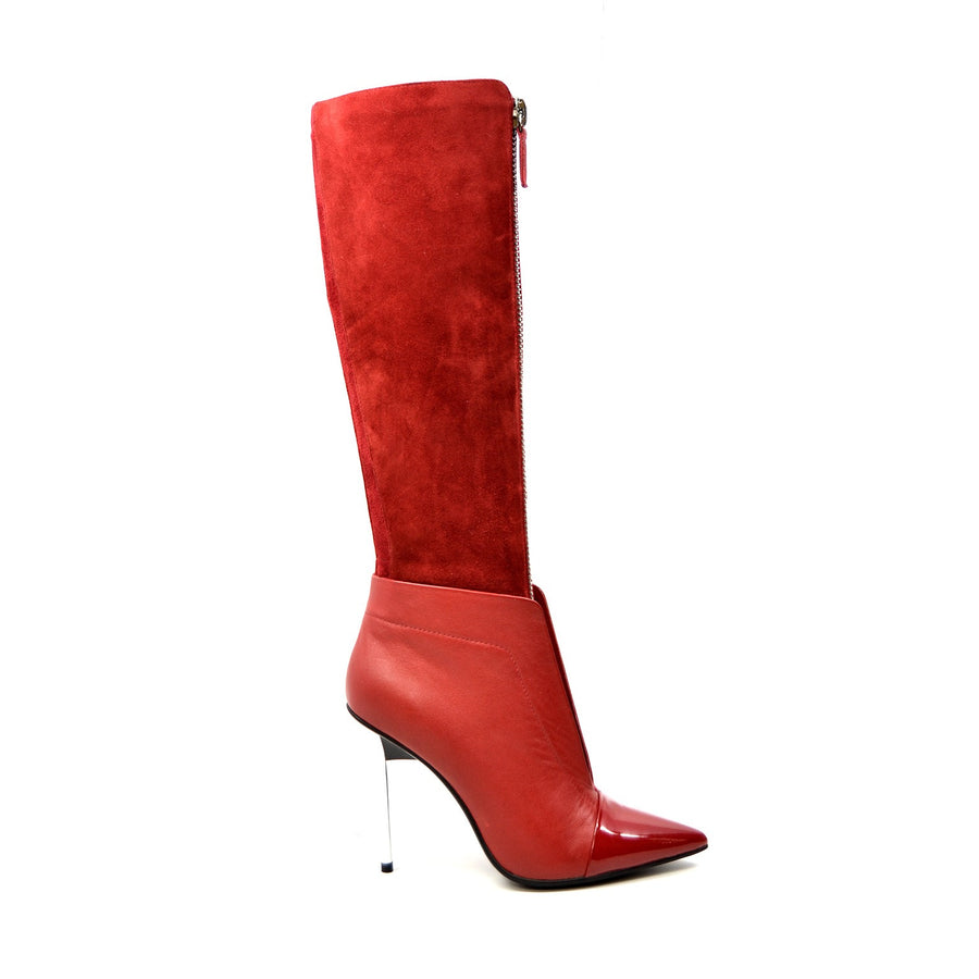 French Extra Slim Dress Boots by Solemani