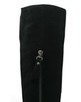 Hang Out Black Suede Extra Slim or Slim Boots: Stylish and Versatile