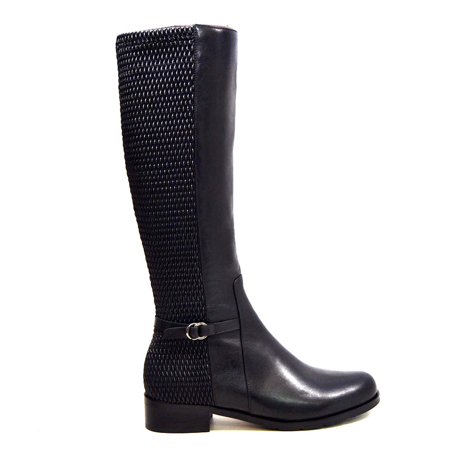 Solemani Rome Riding Boots: Stylish Leather Boots for Day or Night Outfits